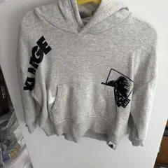 XLARGE キッズ　 グレー パーカー