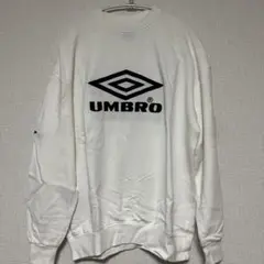 UMBRO ホワイト トレーナー