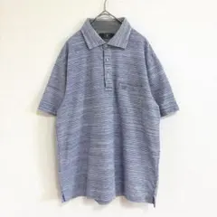 プレイボーイ コレクション メンズ ポロシャツ Lサイズ ボーダー VIP⁠のサムネイル