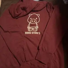 DRUG STORE'S フード付きトレーナー