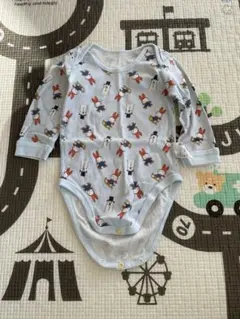 ミッフィー柄 長袖肌着 サイズ80 ユニクロ　ブルー　ブルーナ