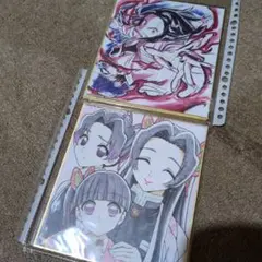鬼滅の刃 全集中展 幕間画 ポストカード アイキャッチ 胡蝶 しのぶ
