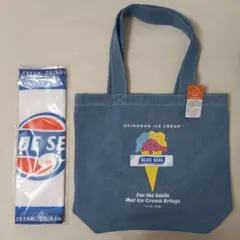【新品】ブルーシール デニムトートバッグ BLUE SEAL　ハンドタオル