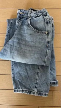 ZARAダメージ加工　ブルー　164