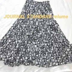 美品❤️ 【2024SS】relume コットンボイルクリンクルティアードスカートのサムネイル