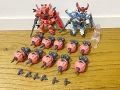 モビルスーツアンサンブル　赤いガンダムセット