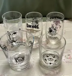 ジョジョの奇妙な冒険 グラス とワンピースグラス まとめ売り！