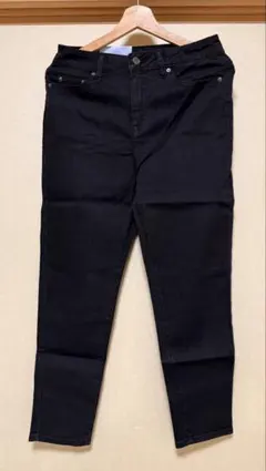 SHOO・LA・RUE (シューラルー) 裏ひんやりデニムスキニー　黒