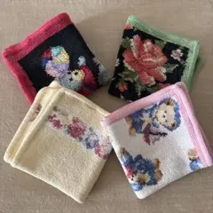 FEELER タオルハンカチ 4枚セット