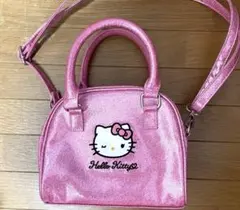 Avail アベイル ハローキティ ボストンバッグ ピンク ラメのサムネイル