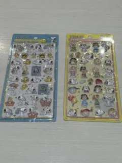 【新品】【正規品】ボンボンドロップ シール スヌーピー　2シートセット