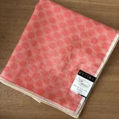 CELINE　セリーヌ　大判ハンカチ　ハンカチーフ　ピンク系　②