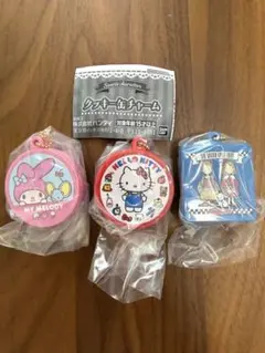 サンリオ　クッキー缶チャーム　ザ ボードビルデュオ &マイメロディ&キテ