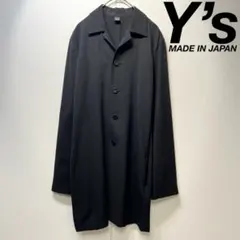 希少 ワイズ ヨウジヤマモト ウール ステンカラー ロング ジャケットコートのサムネイル