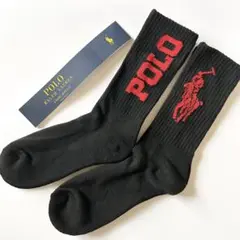 Ralph Lauren ラルフローレン キッズソックス 靴下 2足 23cm〜