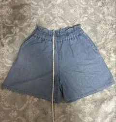 UNIQLO デニム キュロット ショートパンツ スカート130cm