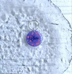 蓄光✨小さい　軽い　かわいい　迷子札　光るチャーム