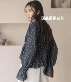 グローバルワーク 高山直子さんコラボ/BIGカラーブラウス 試着のみ 