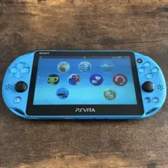 【ジャンク】SONY PS Vita PCH-2000 水色 アクアブルー 本体