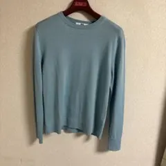 UNIQLO ライトブルー 長袖セーター M