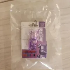 BE@RBRICK キーホルダー パープル