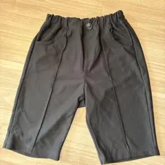 黒　ハーフパンツ 130cm