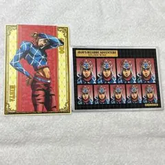 ミスタ　2種セット　ブロマイド＆証明写真風ブロマイド　ジョジョ　メディコス
