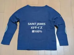SAINT JAMES カットソー ネイビー XS コットン
