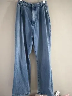 ROLLA’S ワイドデニムパンツ 25 ハイウエスト バギーデニム マムデニムのサムネイル