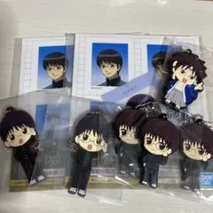 銀魂 3年Z組銀八先生 志村新八 カード ラバーキーホルダー