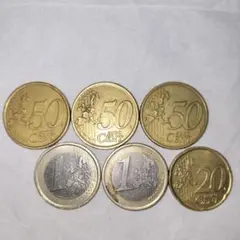 ユーロ硬貨 6枚セット 記念硬貨