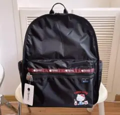 【新品】LeSportsacレスポートサック キティ　サンリオ　リュックサック