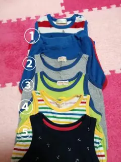 タンクトップ5点セット　80cm