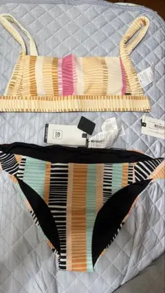 RIP CURL RIPPLE EFFECT ビキニ上下セット M ボトムス2枚のサムネイル