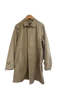 coen ベージュ ステンカラーコート S
