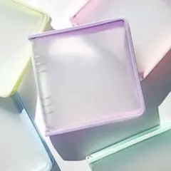 台紙ごと収納 A5ワイド バインダーとリフィル(10枚)シール帳 シル活