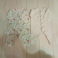 ユニクロ　ベビー　キルトカバーオール　キルトパジャマ　70 赤ちゃん
