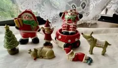 10/14(水)最終お値引き❗️クリスマス置き物　陶器