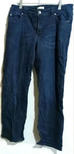 海外古着✨Lee ダークブルー デニムパンツレディース