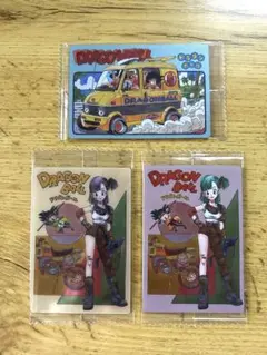 イタジャガ　ドラゴンボール　孫悟空&ブルマ　カード　ほか3種セット
