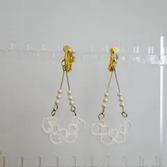 【未使用品】Kaota Factory★タティングレース　イヤリング