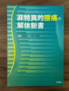 【裁断済】非特異的腰痛の解体新書