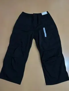 GU スーパーワイド カーゴパンツ XL ブラック