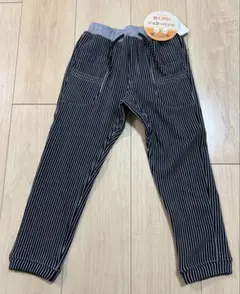 ぬくのび長ズボン120cm 裏起毛 ストレッチ素材 新品