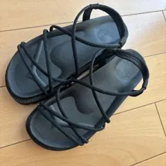 サンダル✨ブラック　24cmのサムネイル