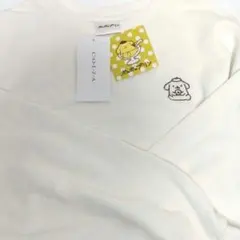 ポムポムプリン スウェット トレーナー アイボリー レディースL colzaのサムネイル