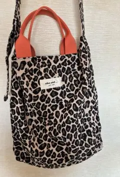 niko and... レオパード柄 2WAY トートバッグのサムネイル