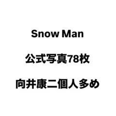 SnowMan 公式写真 まとめ売り