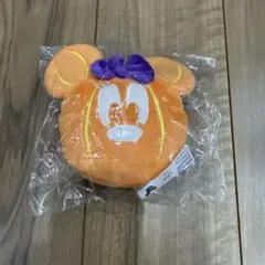 Disney ハロウィンHappyくじ　B賞　ぬいぐるみポーチ　ミニー