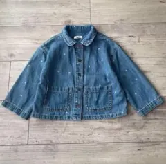 NEXT ハート デニムシャツ 92